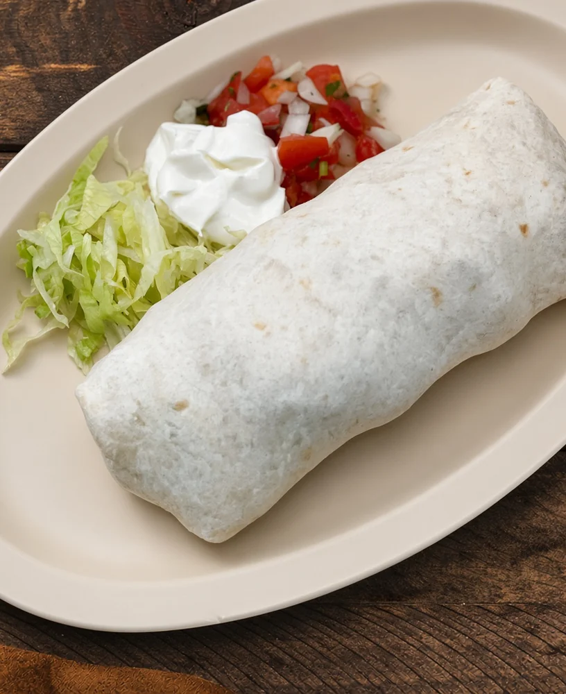 Twelve-inch burrito at JC's Tacos and More in Winnipeg