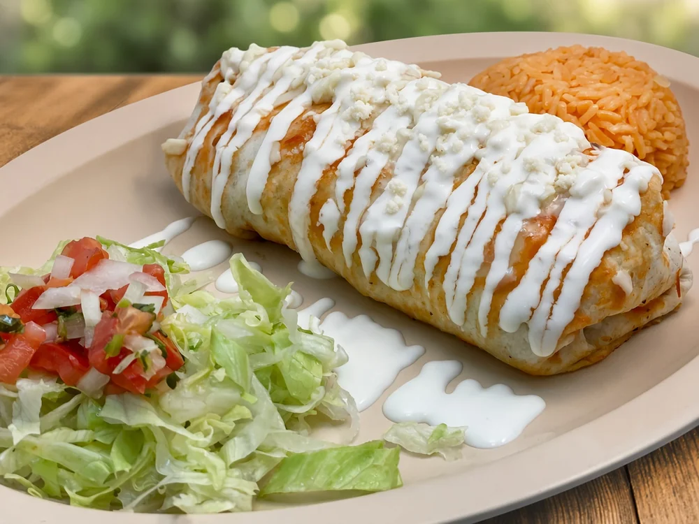 JC Enchilada, enchiladas at JC's Tacos and More Mexican restaurant in Winnipeg