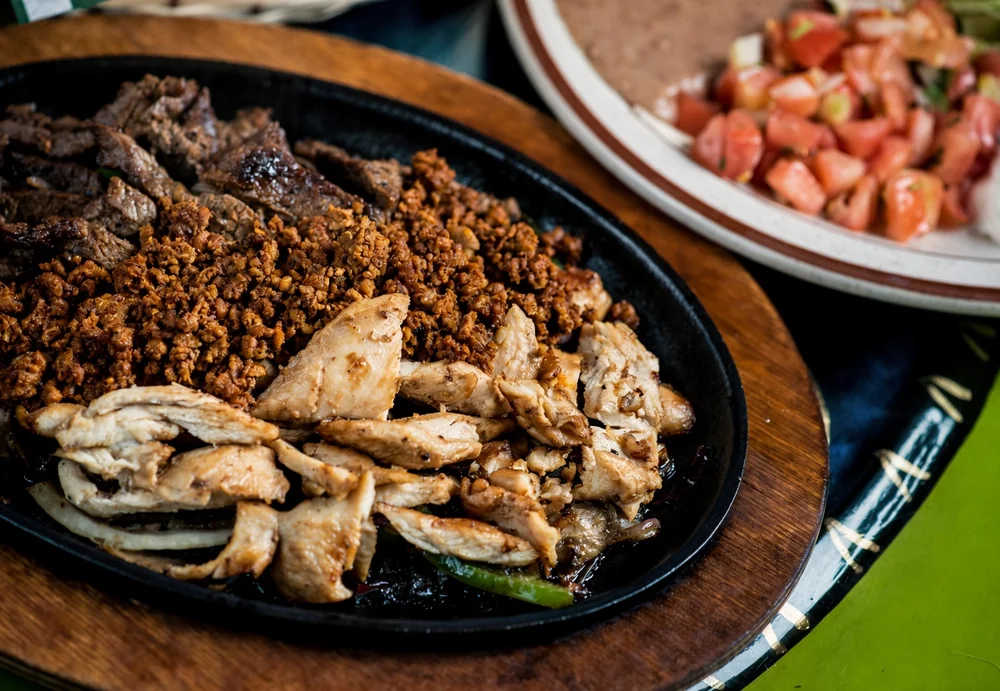 Parrillada sizzling platter to share at JC's Tacos and More in Winnipeg