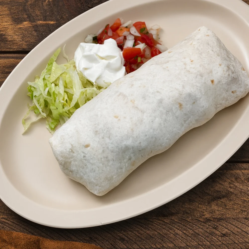 Twelve-inch burrito at JC's Tacos and More Winnipeg